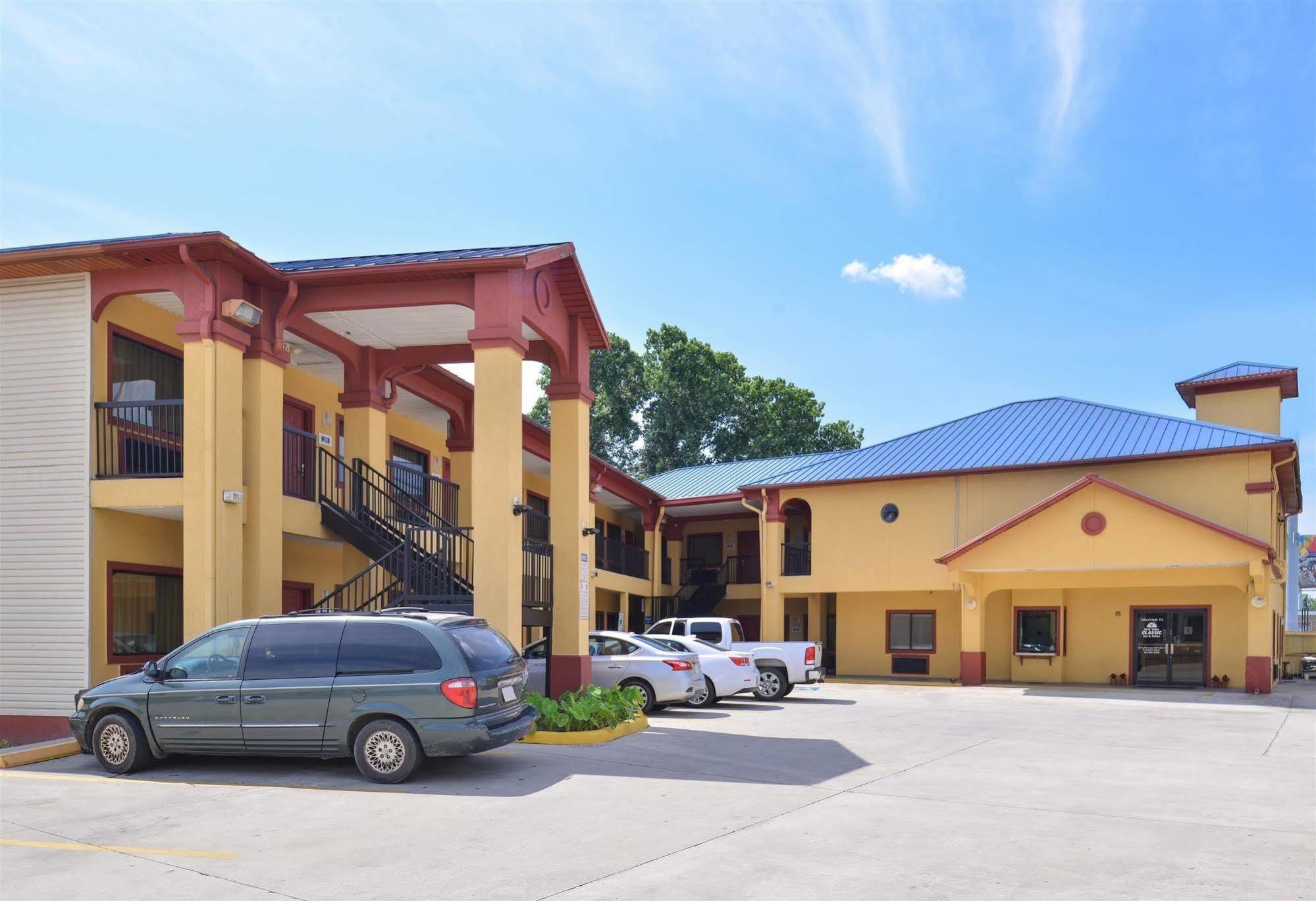 Americas Best Value Inn Downtown Хьюстон Экстерьер фото