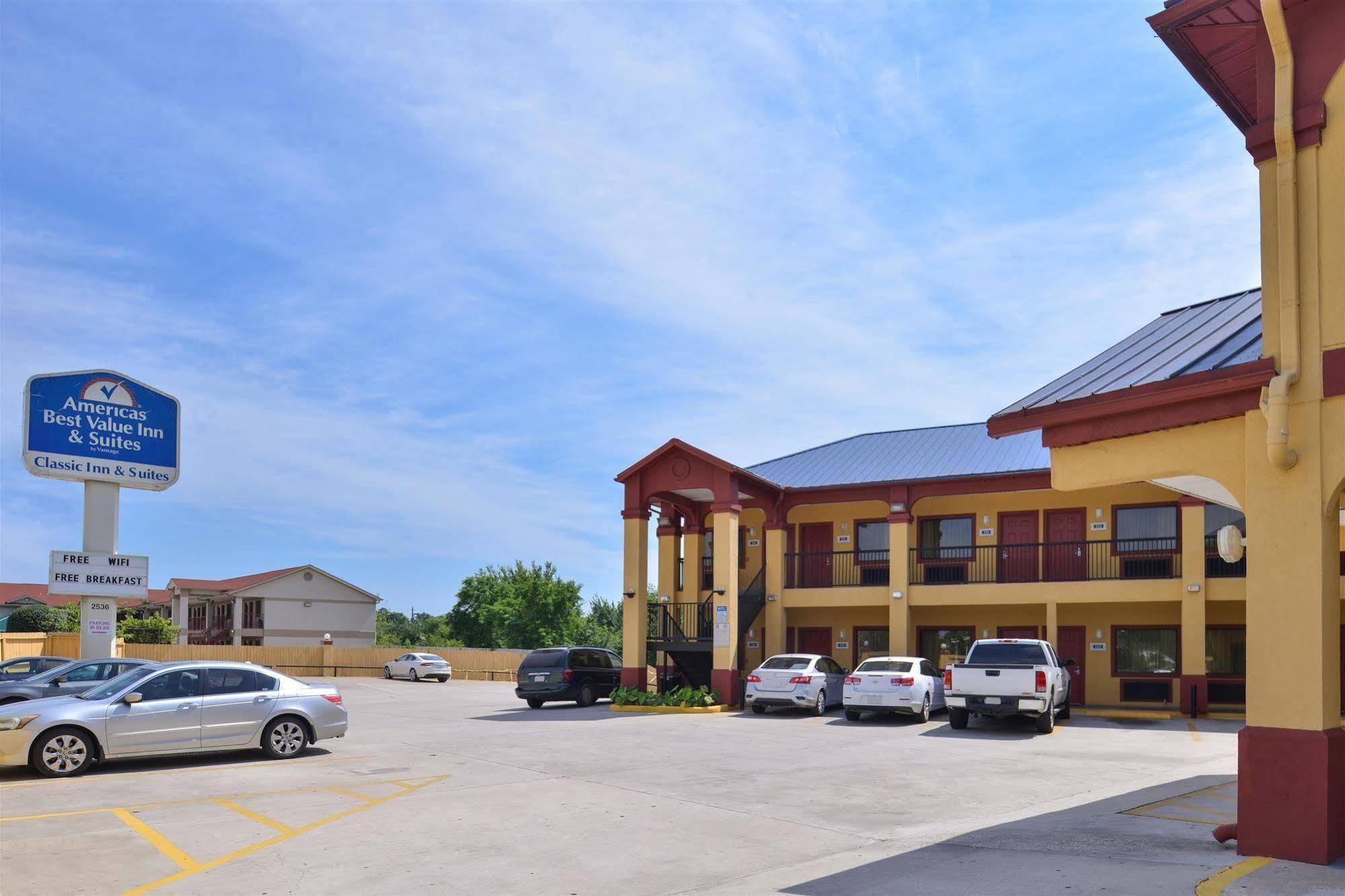 Americas Best Value Inn Downtown Хьюстон Экстерьер фото